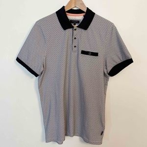 Ted Baker Geometric Polo Shirt